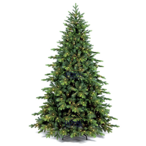 Royal Christmas Royal Christmas® Künstlicher Weihnachtsbaum Visby 210 cm | inklusive LED-Beleuchtung