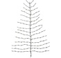 Countryfield LED-boom Kerstboom van LED-verlichting voor aan de muur 100 x 120 cm | 136 LED's