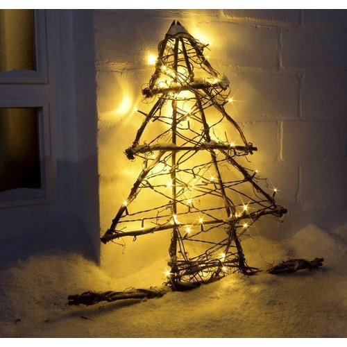 Kerstverlichting Warm Wit 96 LED - 7,5 Meter op batterijen (8 standen)