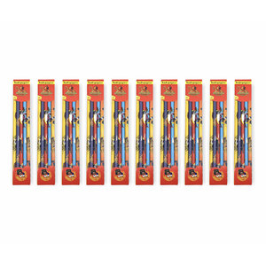 10x package with 5 rolls of Sinterklaas paper 100 x 52 cm