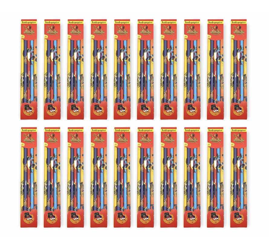 20x Pakket met 5 rollen Sinterklaaspapier 100 x 52 cm