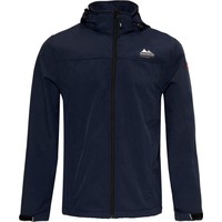 Nordberg Kjeld - Softshell Outdoor Zomerjas Heren - Dark Navy/Donkerblauw Melange - Maat M