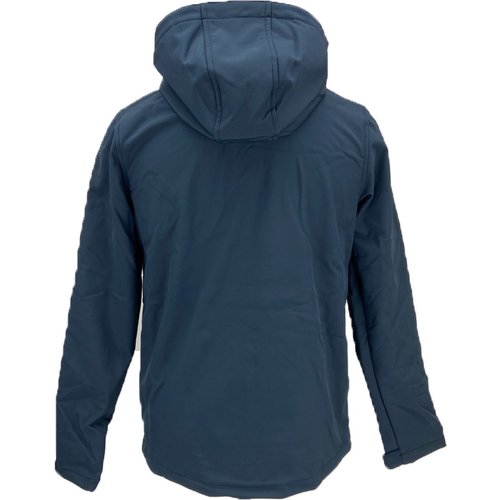 Nordberg Nordberg Berg - Softshell Outdoor Zomerjas Kinderen - Navy/Donkerblauw - Maat 128