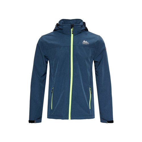 Nordberg Nordberg Mats - Softshell Outdoor Zomerjas Heren - Navy Melange - Maat M