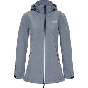 Nordberg Outdoor Nordberg Ronda - Kurtka Softshell Outdoor Summer Women - Jasnoszary melanż - Rozmiar S