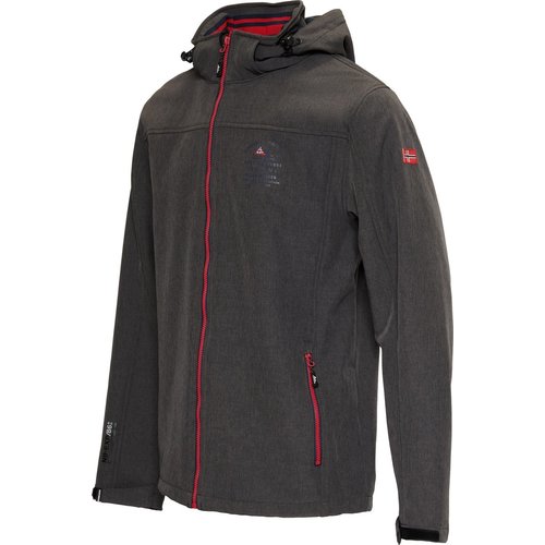 Nordberg Nordberg Trond - Softshell extérieur veste d'été hommes - anthracite / gris foncé melange - taille m