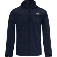 Nordberg Kjeld - Softshell Outdoor Zomerjas Heren - Dark Navy/Donkerblauw Melange - Maat L