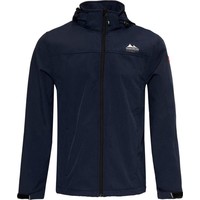 Nordberg Kjeld - Softshell Outdoor Zomerjas Heren - Dark Navy/Donkerblauw Melange - Maat XL