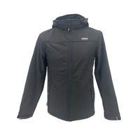 Nordberg Berg - Softshell Outdoor Sommerjacke Kinder - Schwarz - Größe 140