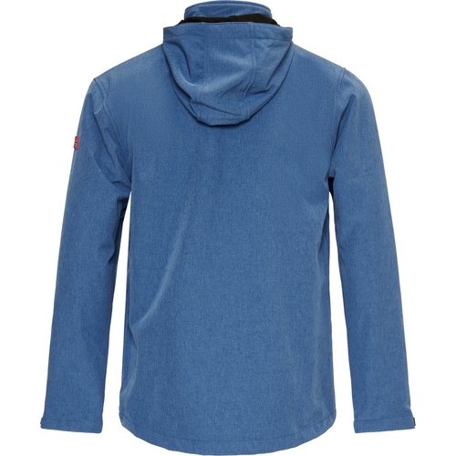 Nordberg Nordberg Kjeld - Softshell Outdoor Sommerjacke Herren - Navy Melange - Größe XXL