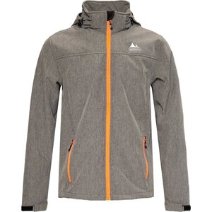 Nordberg Nordberg Mats - Softshell Outdoor Sommerjacke Herren - Grau Melange - Größe XL
