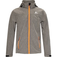 Nordberg Mats - Softshell Outdoor Sommerjacke Herren - Grau Melange - Größe 4XL