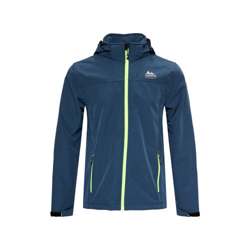 Nordberg Nordberg Mats - Softshell Outdoor Zomerjas Heren - Navy Melange - Maat L