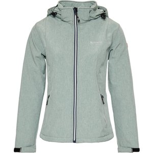 Nordberg Outdoor Nordberg Rinda - Softshell extérieur veste d'été dames - Melange vert clair - taille l