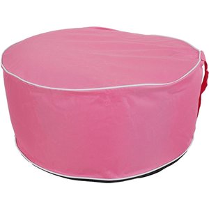 Opblaasbare poef - 56 x 25 centimeter - Roze