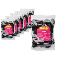 Advantage package of sweets - 6 bags of Matthijs Giechelsdrop of 400 grams