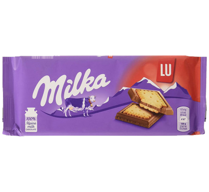 Advantage Packing Sweets - 6 bars Milka Chocolate bar Lu á 87 grams