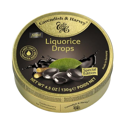 Advantage package of sweets - 6 cans Liquorice drops of 130 grams