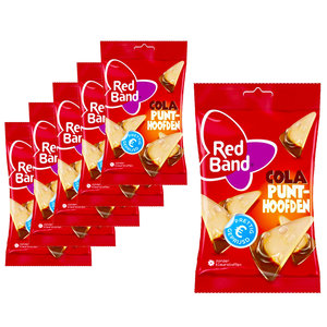 Red band Advantage package Candy - 6 bags Red Band Cola Puntheads of 180 grams