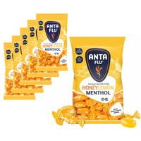 Ensemble avantage de bonbons - 6 sacs d'antiflu menthol miel / citron à 165 grammes