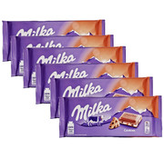 Milka Voordeelverpakking Snoepgoed - 6 repen Milka chocoladereep Cookies á 100 gram