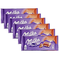 Vorteilsverpackung Candy - 6 Riegel Milka Schokoriegel Kekse von 100 Gramm