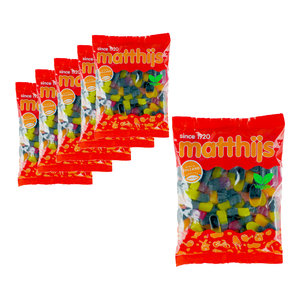 Matthijs Advantage package Sweets - 6 bags of Matthijs Veggie Drop/Fruit Duos á 400 grams