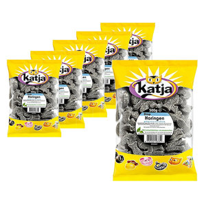 Katja Advantage package of sweets - 6 bags Katja Dropharing of 500 grams