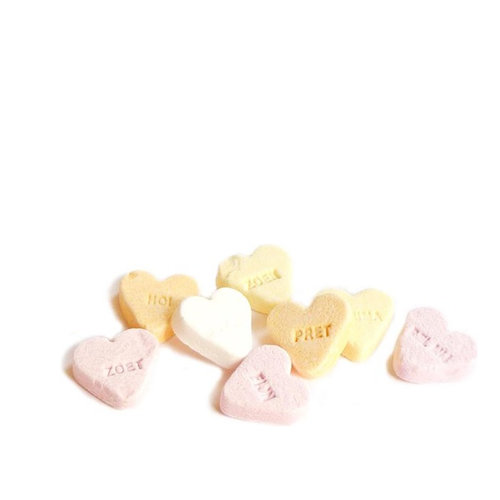 Advantage package of sweets - 6 bags of fruit hearts fortune of 200 grams