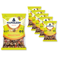 Advantage package of sweets - 6 bags of Napoleon black/white bullets of 150 grams