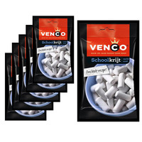Advantage package of sweets - 6 bags of Venco Schoolkrijt of 152 grams