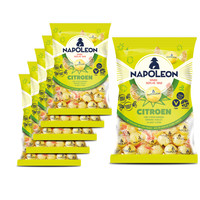 Ensemble avantage de bonbons - 6 sacs de balles au citron napoléon de 150 grammes