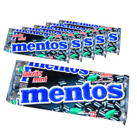 Advocal packaging Candy - 6 x 3 rolls Mentos drop mint of 38 grams per roll