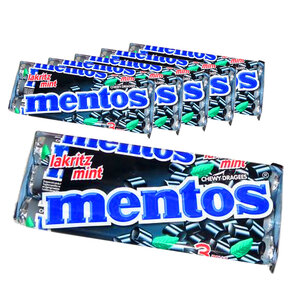 Mentos Opakowanie cukierków Value Pack - 6 x 3 rolki Mentos Dropmint 38 gramów na rolkę