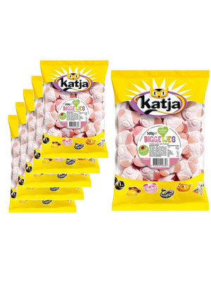 Katja Vorteilsverpackung Candy - 6 Beutel Katja Ferkel á 500 Gramm