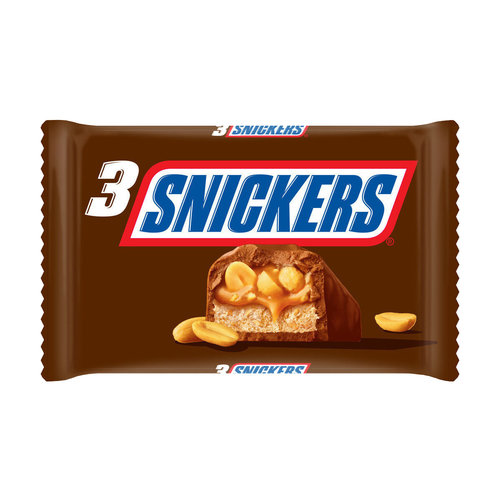 Advantage package of sweets - 6 x 3 -pack snickers to 150 grams