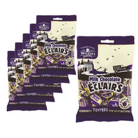 Advantage package of sweets - 6 bags of Walkers Milk Chocolate Eclairs to 150 grams