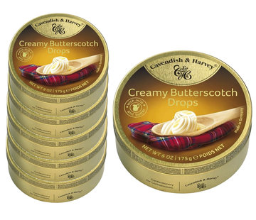 Advantage Packing Sweets - 6 cans Butterscotch DROPS á 175 grams