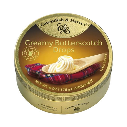 Advantage package of sweets - 6 cans butterscotch drops to 175 grams