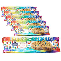 Voordeelverpakking Snoepgoed - 6 verpakkingen Merba Rainbow Cookies á 150 gram