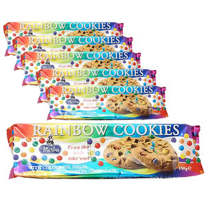 Merba Advantage packaging Candy - 6 Packaging Merba Rainbow Cookies to 150 grams