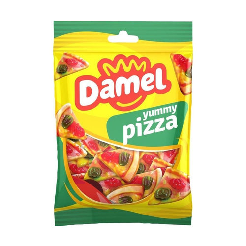 Damel Voordeelverpakking Snoepgoed - 6 zakken Damel Yummy Pizza á 150 gram