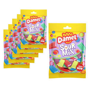 Damel Ensemble avantage de bonbons - 6 sacs de mélange aigre de Dambel à 150 grammes
