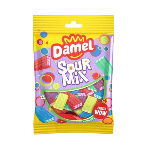 Damel Voordeelverpakking Snoepgoed - 6 zakken Damel Sour Mix á 150 gram