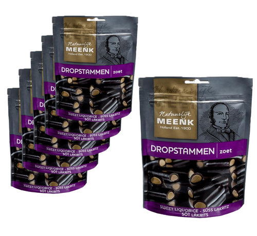 Meenk Advantage Packing Sweets - 6 Pockets Menk Dropstammen Sweet á 225 grams
