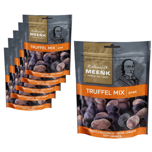 Meenk Voordeelverpakking Snoepgoed - 6 zakken Meenk Truffel Mix Zoet á 225 gram