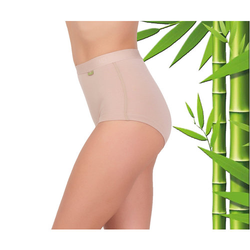 Boru Bamboo 3 Stück Boru Bamboo Hipster Damen - Bambus - Natur - Größe S