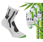 3x BAMBOO OUTDOOR SOCKS WIT 43-45 P/ST