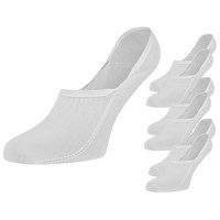 3 pairs of Meryl Steps Sneakers socks - White - Size S/M