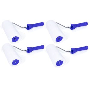 4x Rullo sbiancante Veba con supporto 18 cm - Confezione risparmio